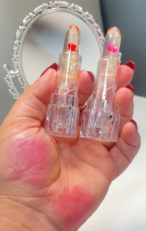 Crystal Flower Lipsticks set