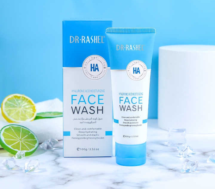 Facial Cleanser Deep Cleansing Moisturizing Hydrating Hyaluronic Acid Face Wash