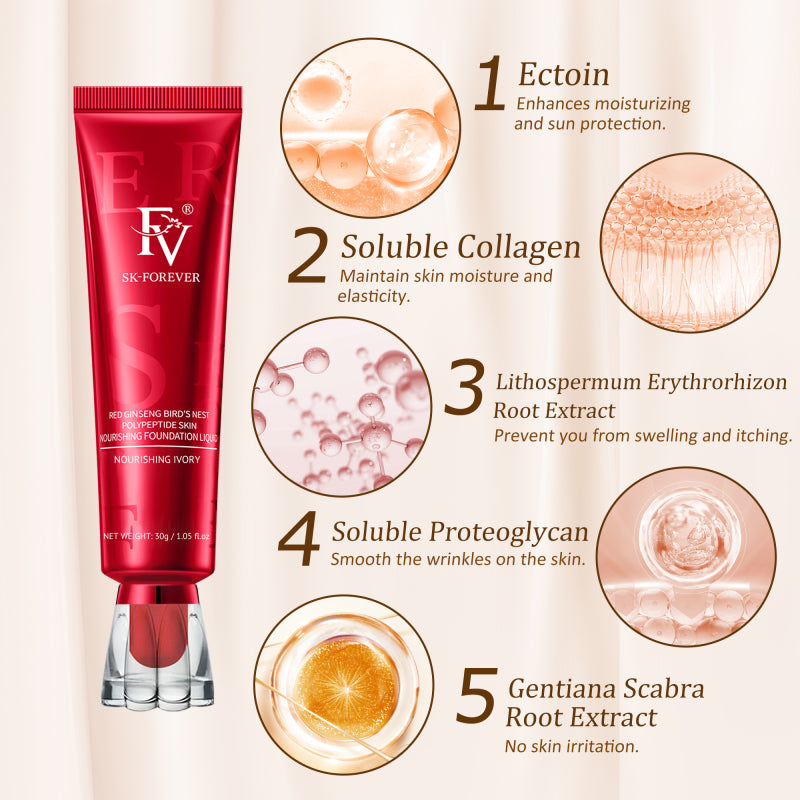 FV Skin Liquid Foundation Full Coverage Formula (Buy 1 Get 1 Free 🔥😎)