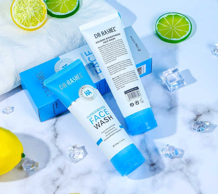 Facial Cleanser Deep Cleansing Moisturizing Hydrating Hyaluronic Acid Face Wash