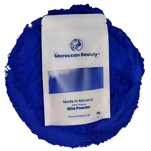 Moroccan Neela Blue Powder for Skin