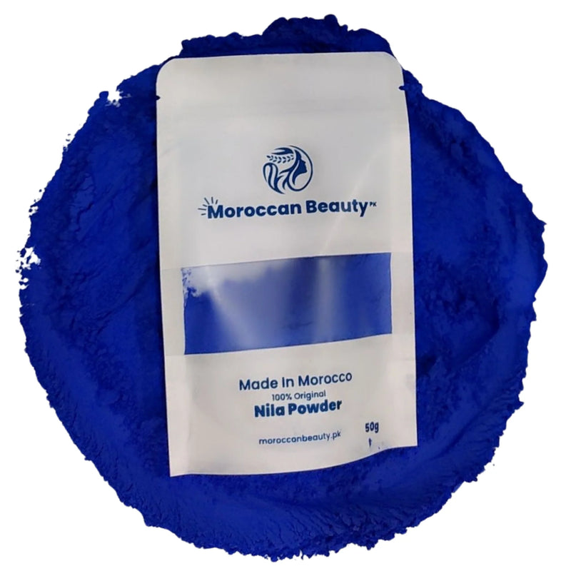 Moroccan Neela Blue Powder for Skin