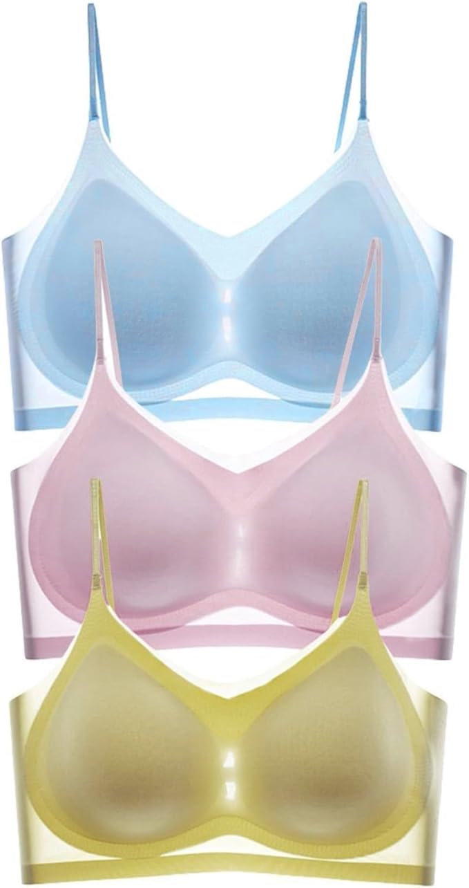 Breathable and Lightweight, Seamless Silk Air Bra