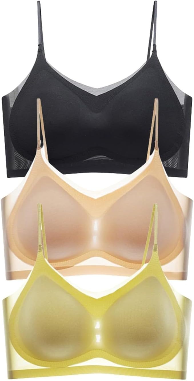 Breathable and Lightweight, Seamless Silk Air Bra