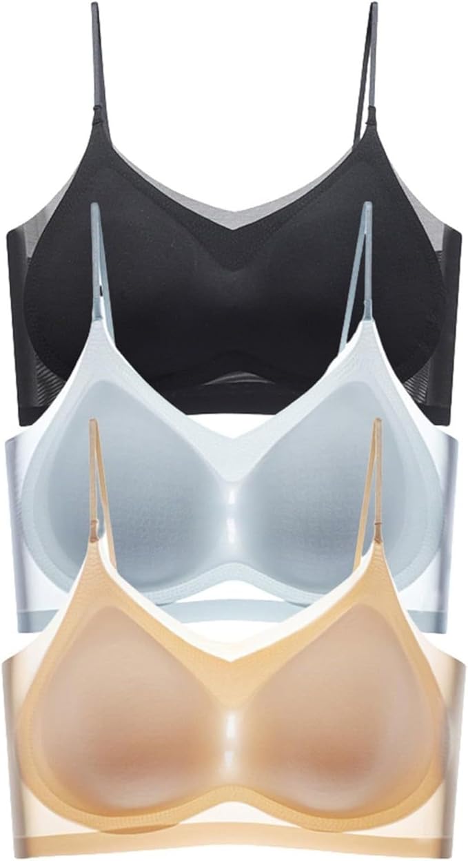 Breathable and Lightweight, Seamless Silk Air Bra
