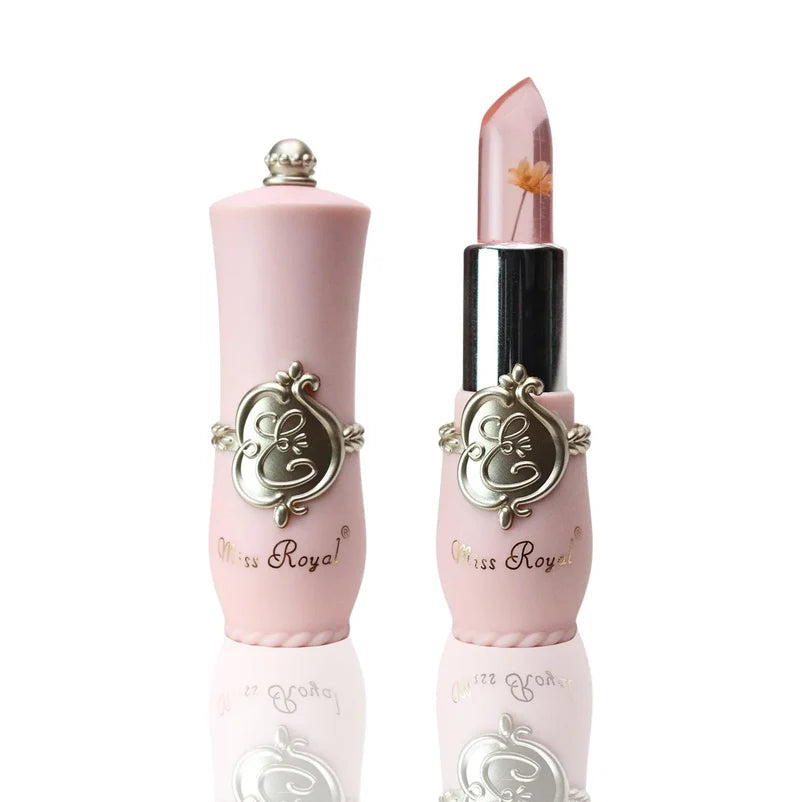 Royal Crystal Flower Lipsticks set