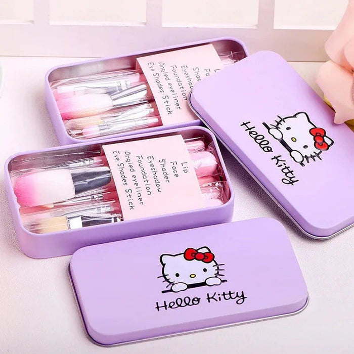 ✨ Nude Eyeshadow Palette + Hello Kitty Brush Set ✨