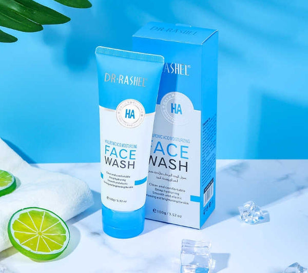 Facial Cleanser Deep Cleansing Moisturizing Hydrating Hyaluronic Acid Face Wash