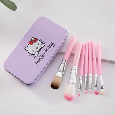 ✨ Nude Eyeshadow Palette + Hello Kitty Brush Set ✨