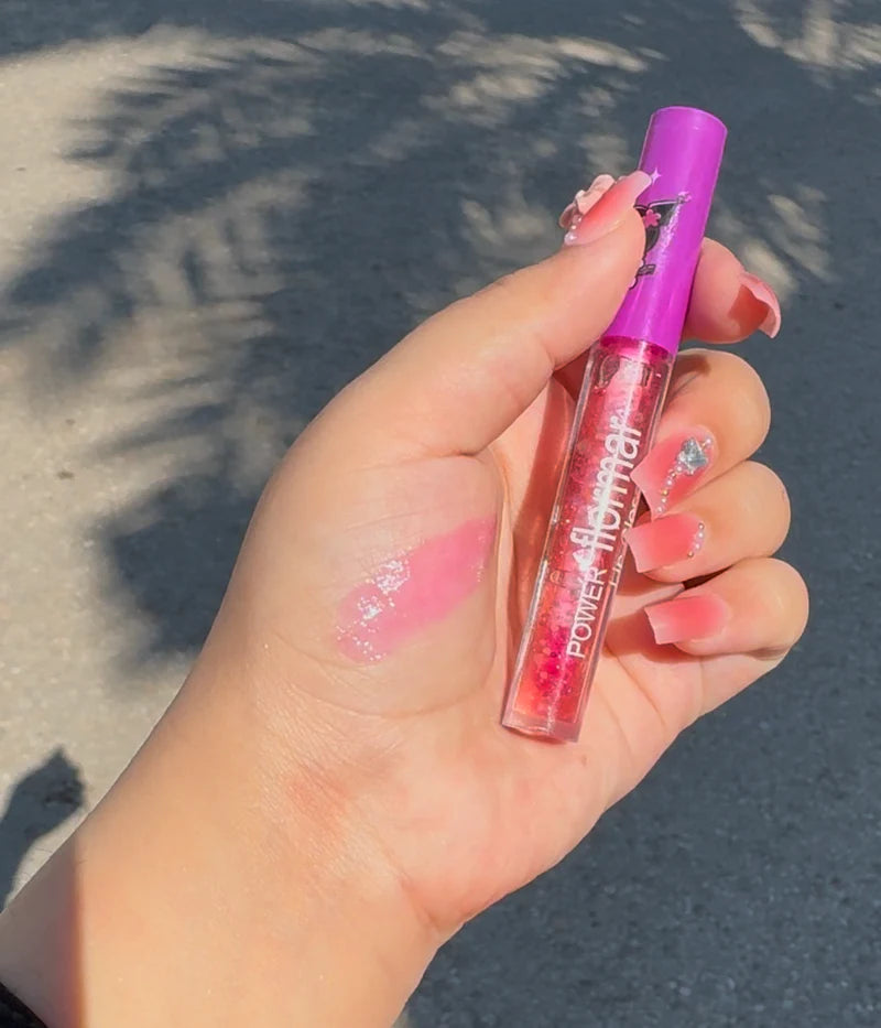Power Flormar Kuromi Lip Gloss Set – Glittery & Hydrating Shine