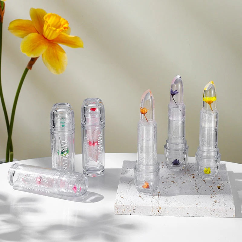 Crystal Flower Lipsticks set