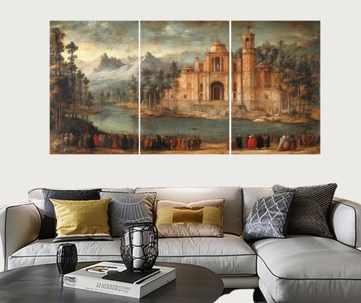 Wooden Wall Hanging Set Decorative Home Wall Art (Set of 3)