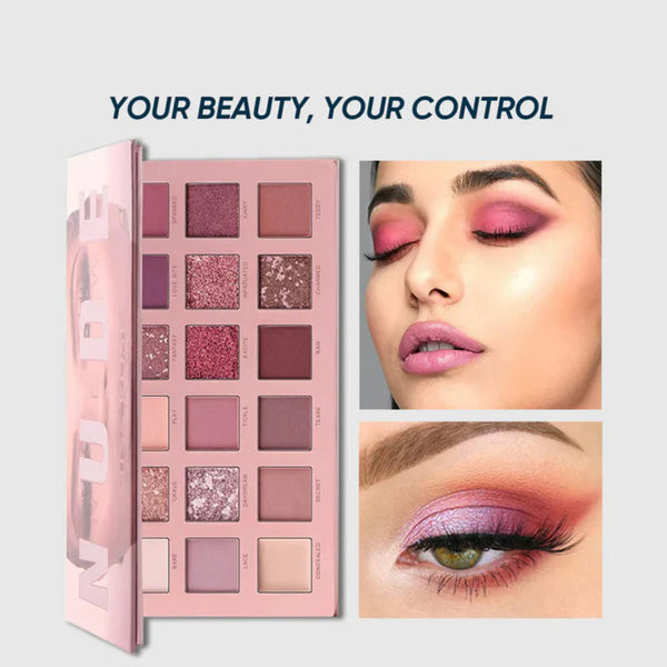 ✨ Nude Eyeshadow Palette + Hello Kitty Brush Set ✨