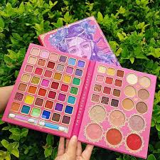 66 Colors Pattern Matte Eyeshadow and face Palette