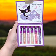 Power Flormar Kuromi Lip Gloss Set – Glittery & Hydrating Shine
