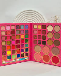 66 Colors Pattern Matte Eyeshadow and face Palette