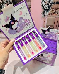 Power Flormar Kuromi Lip Gloss Set – Glittery & Hydrating Shine